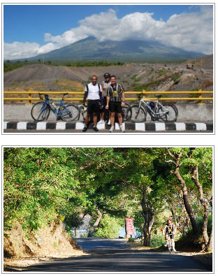 Two days cycling around Bali island